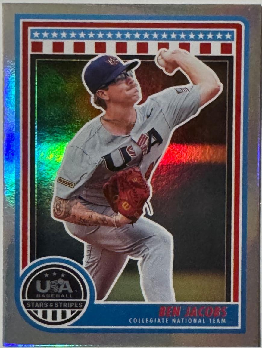 Ben Jacobs #31 Baseball Cards 2025 Panini Stars and Stripes