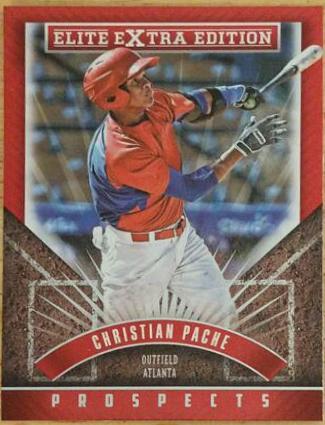 Christian Pache #177 2015 Panini Elite Extra Edition Baseball
