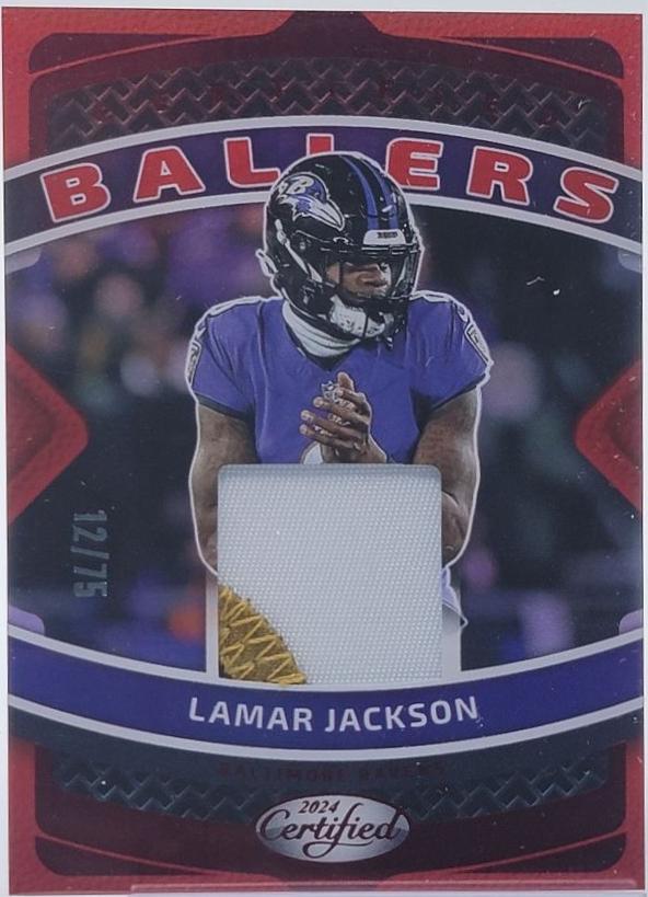 Lamar Jackson [Red] #CBM-LJN