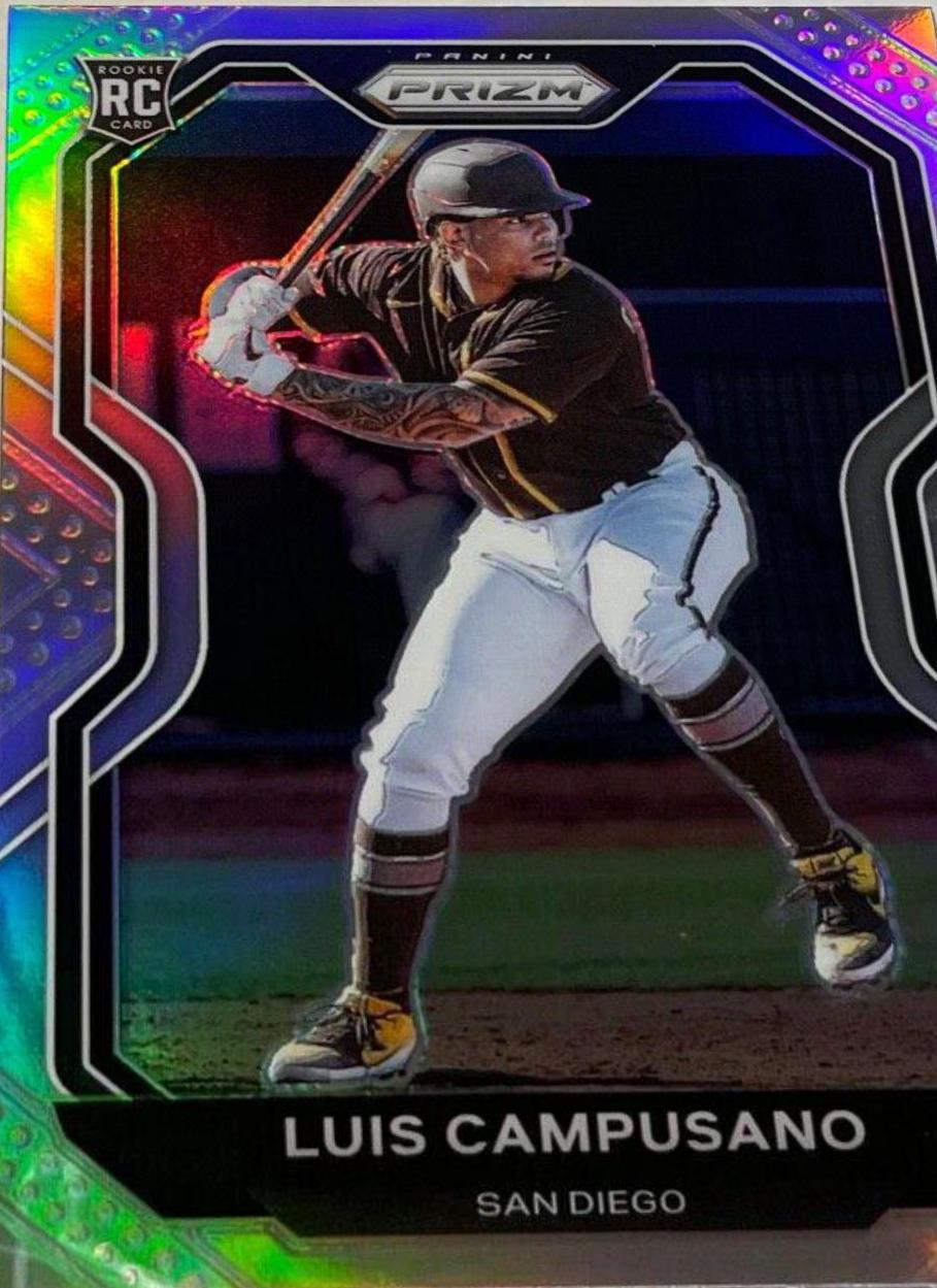 Luis Campusano #8 Baseball Cards 2021 Panini Prizm