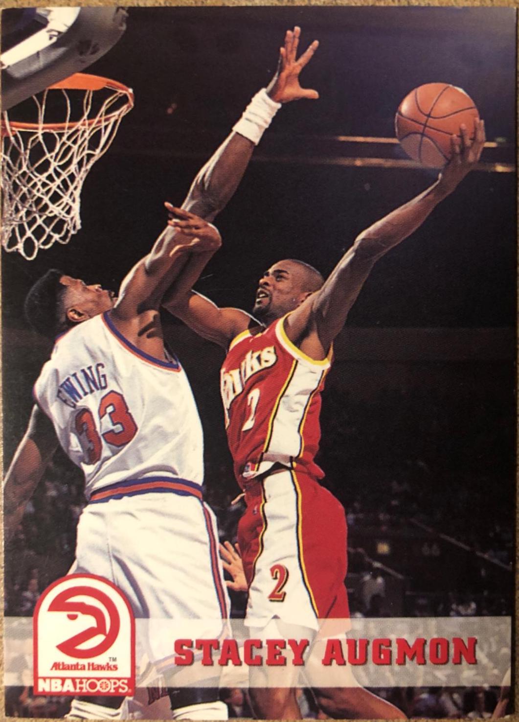 Stacey Augmon #1 Basketball Cards 1993 Hoops