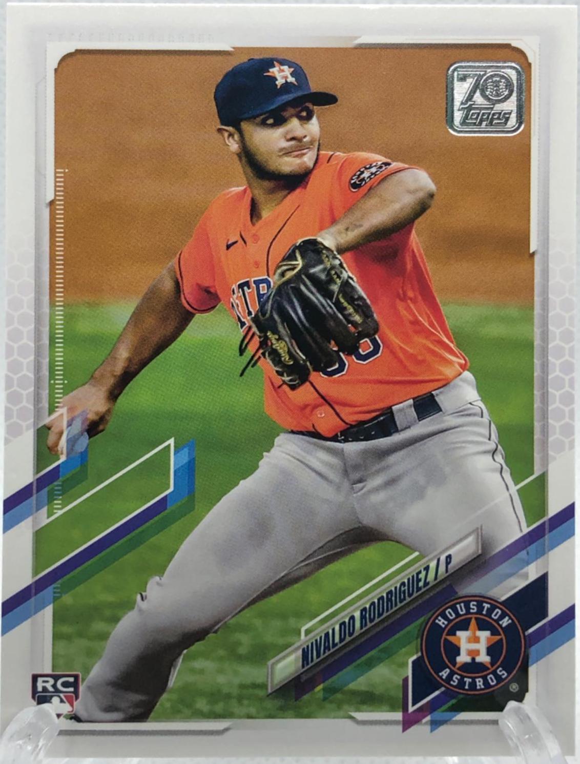 Nivaldo Rodriguez #US107 Baseball Cards 2021 Topps Update