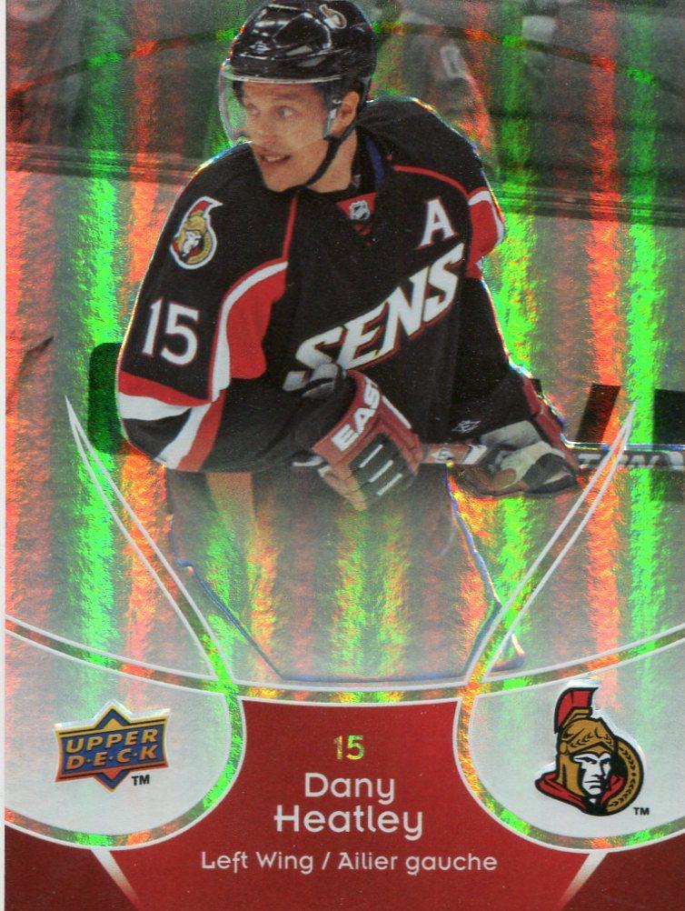 Dany Heatley #32 Hockey Cards 2009 Upper Deck McDonald's