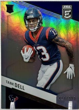 Tank Dell #172 2023 Panini Donruss Elite Football