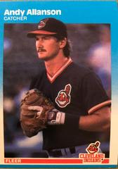 Andy Allanson #241 Baseball Cards 1987 Fleer Prices