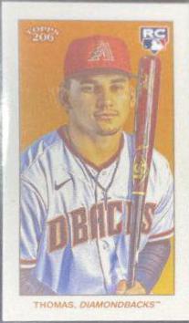 Alek Thomas Baseball Cards 2022 Topps 206