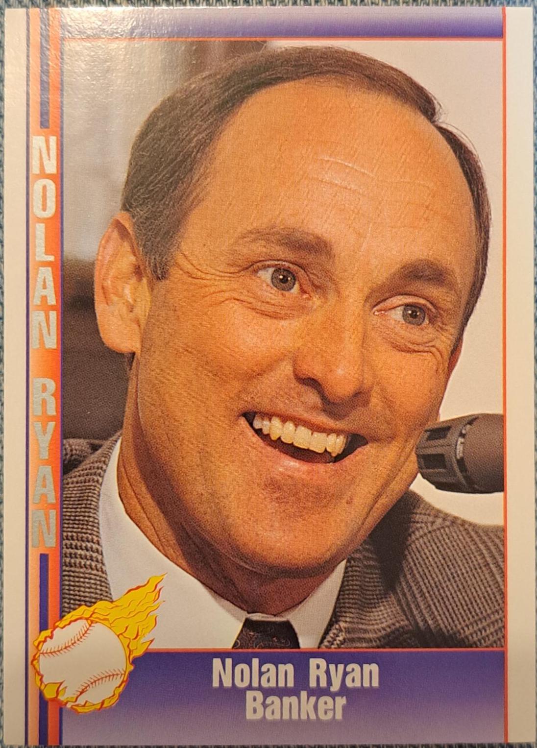 Nolan Ryan Banker #182 Baseball Cards 1991 Pacific Nolan Ryan