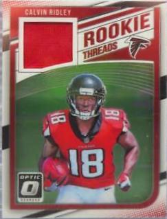 Calvin Ridley #RT-CR Football Cards 2018 Donruss Optic Rookie Threads