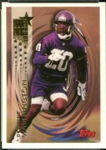 Dewayne Washington #309 Football Cards 1994 Topps