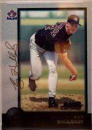 Roy Halladay #75 Baseball Cards 1998 Bowman Chrome Golden Anniversary