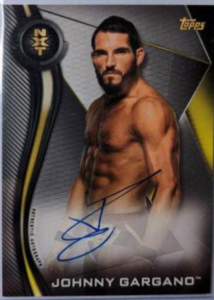 Johnny Gargano #A-JG Wrestling Cards 2019 Topps WWE NXT Autographs