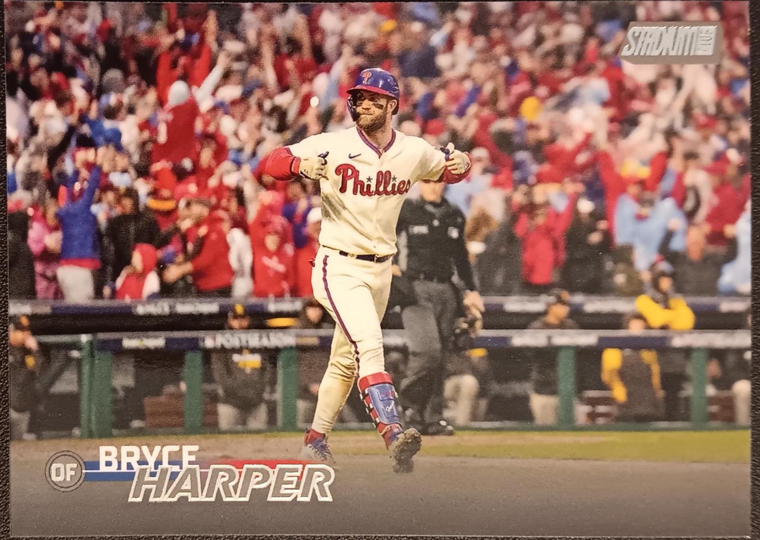 Bryce Harper #1 Baseball Cards 2023 Stadium Club
