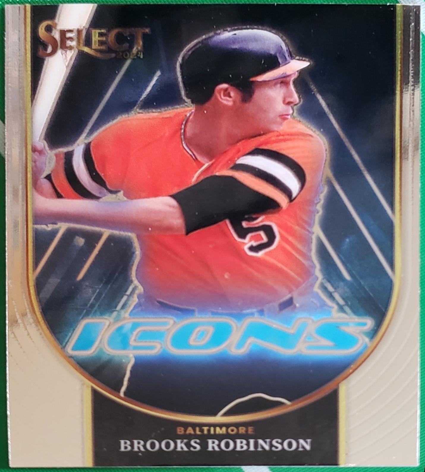 Brooks Robinson #1 Baseball Cards 2024 Panini Select Icons