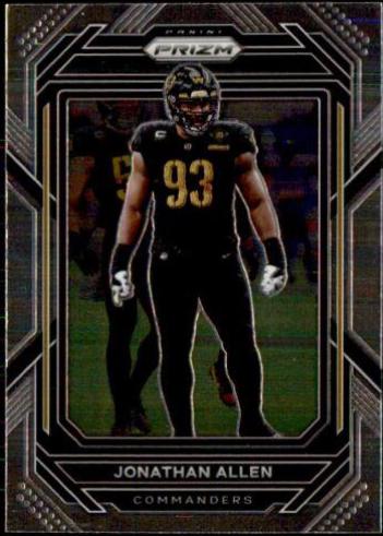 Jonathan Allen #297 Football Cards 2022 Panini Prizm