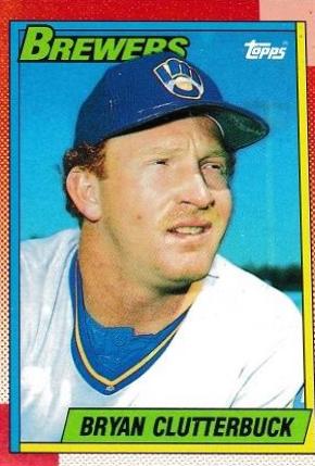 Bryan Clutterbuck #264 Baseball Cards 1990 Topps