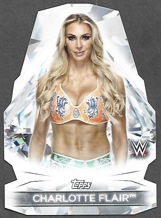 Charlotte Flair #DC-1 Wrestling Cards 2021 Topps WWE Women's Division Diamond Cuts