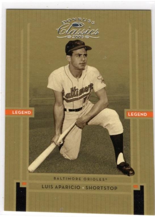 Luis Aparicio #239 2005 Donruss Classics Baseball