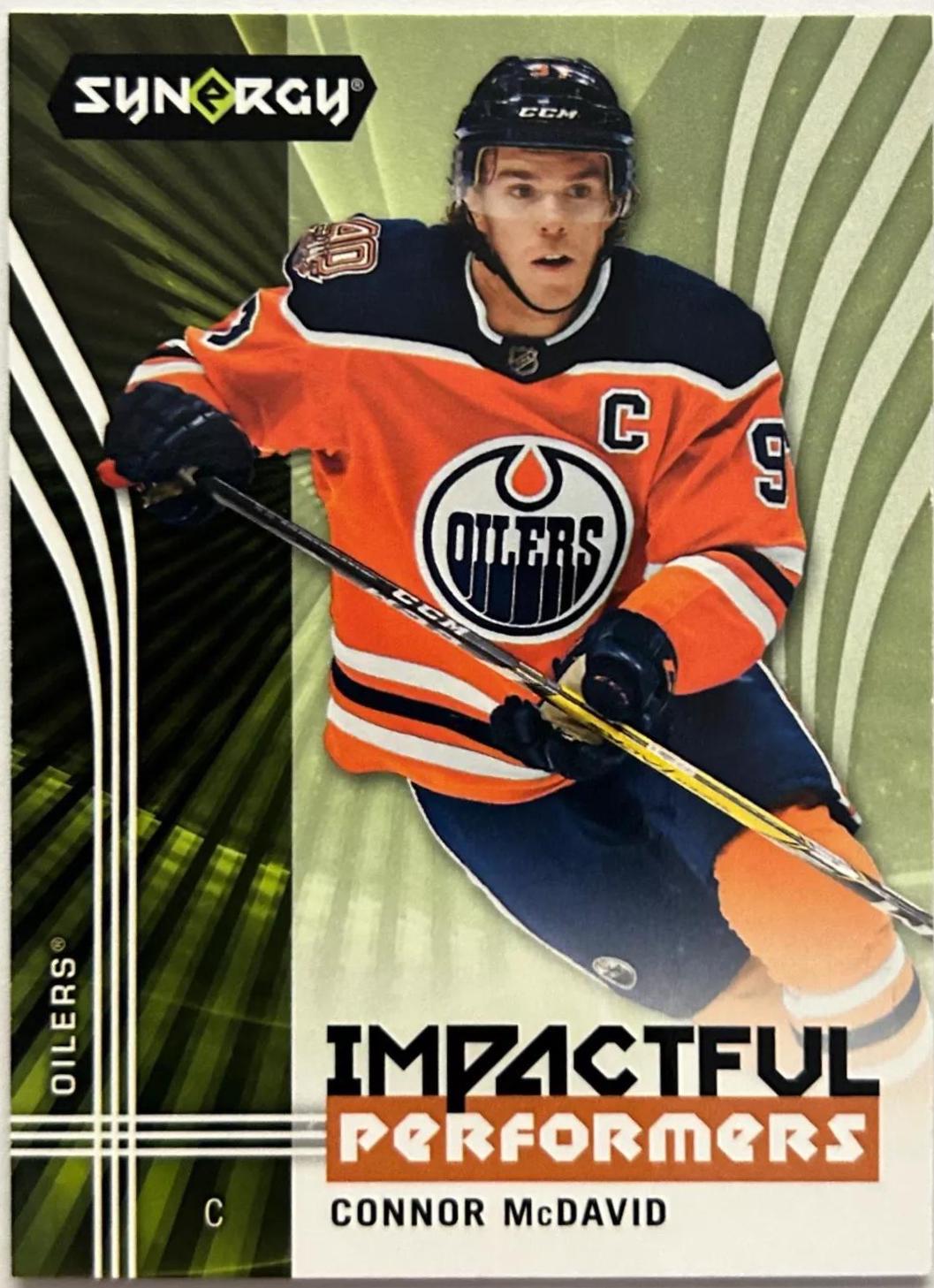 Connor McDavid #IP-3 Hockey Cards 2019 Upper Deck Synergy