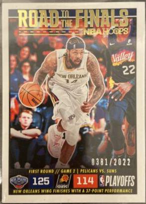 Brandon Ingram #14 Basketball Cards 2022 Panini Hoops Road to the Finals