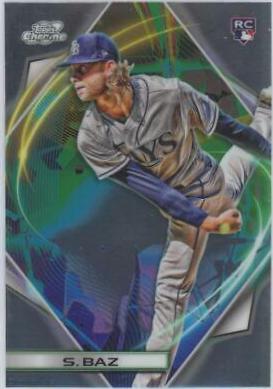Shane Baz #43 Baseball Cards 2022 Topps Cosmic Chrome