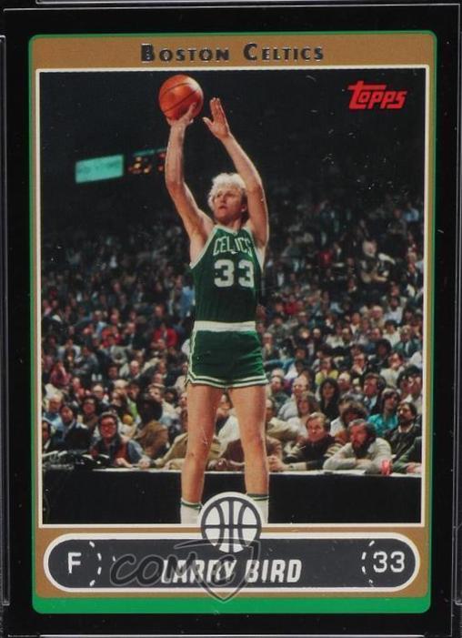 Larry Bird  [Black] #33