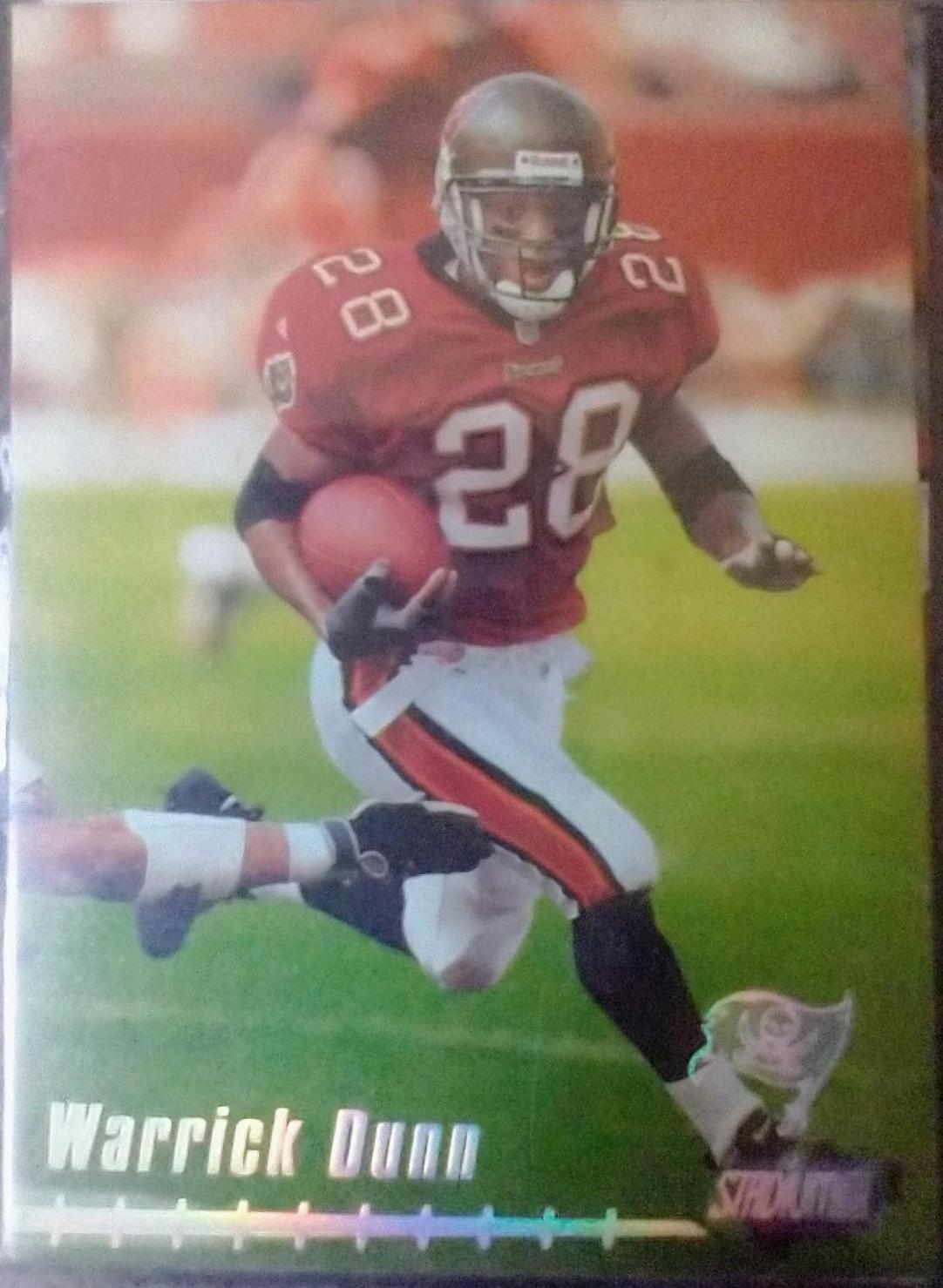 Warrick Dunn #9 Football Cards 1999 Stadium Club