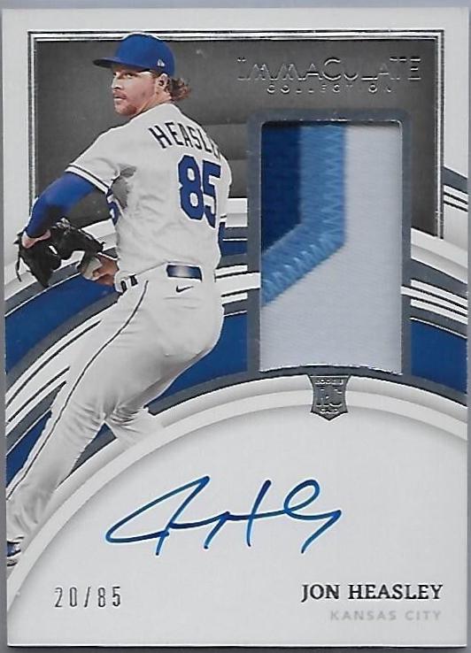 Jon Heasley [Patch Autograph Jersey Number] #135