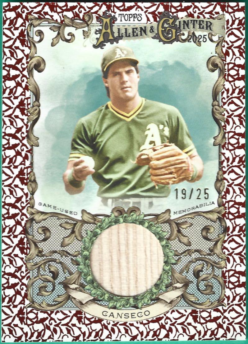 Jose Canseco [Orange Foil] #AGR-JCA