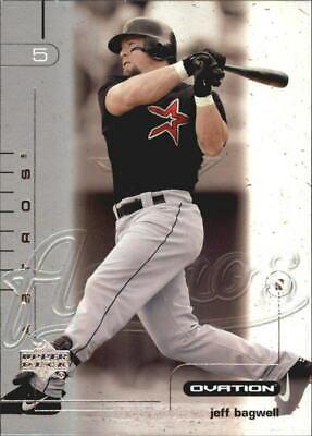 Jeff Bagwell #29 Baseball Cards 2002 Upper Deck Ovation