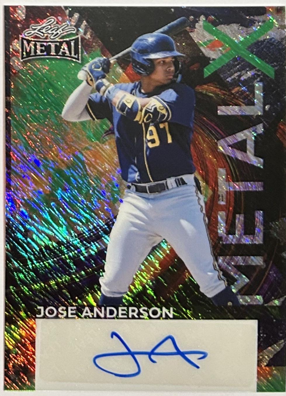 Jose Anderson [Shimmer Platinum] #MX-JA1