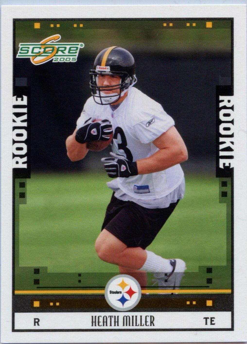 Heath Miller #356 Football Cards 2005 Panini Score