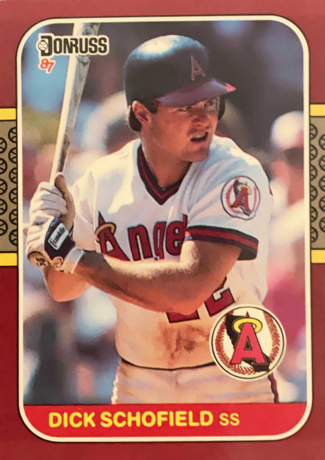 Dick Schofield #4 Baseball Cards 1987 Donruss Opening Day