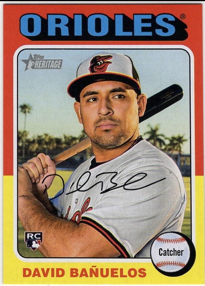 David Banuelos #715 Baseball Cards 2024 Topps Heritage Mini