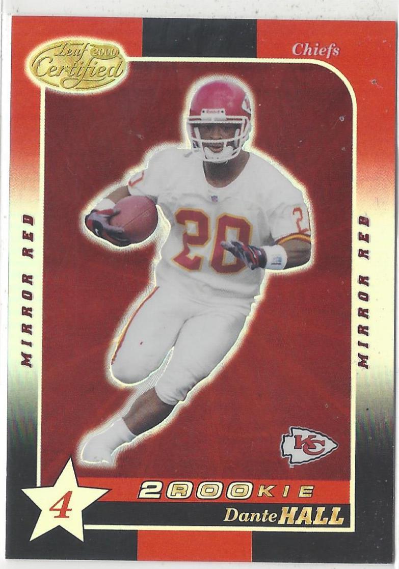 Dante Hall [4 Star Mirror Red] #215