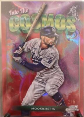 Mookie Betts [Red Flare Refractor] #ITC-6