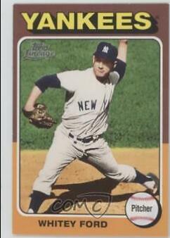 Whitey Ford #25 Baseball Cards 2011 Topps Lineage