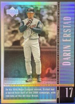 Darin Erstad #1 Baseball Cards 2000 Upper Deck Legends
