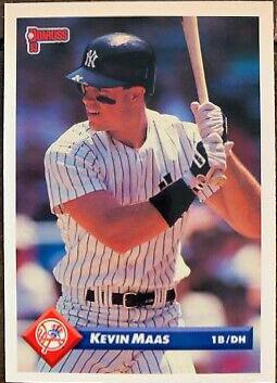 Kevin Maas #635 Baseball Cards 1993 Donruss