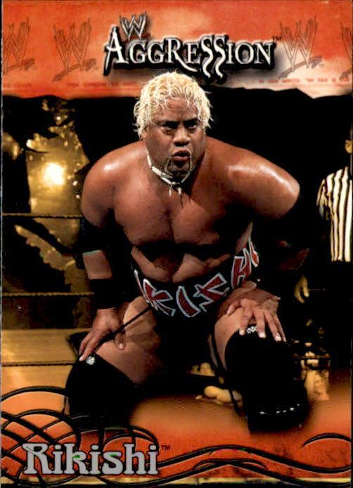 Rikishi #69 Wrestling Cards 2003 Fleer WWE Aggression