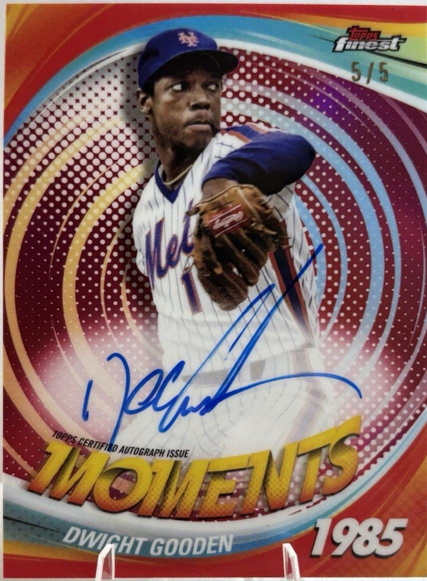 Dwight Gooden [Red Refractor] #FMA-DG