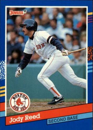 Jody Reed #123 Baseball Cards 1991 Donruss