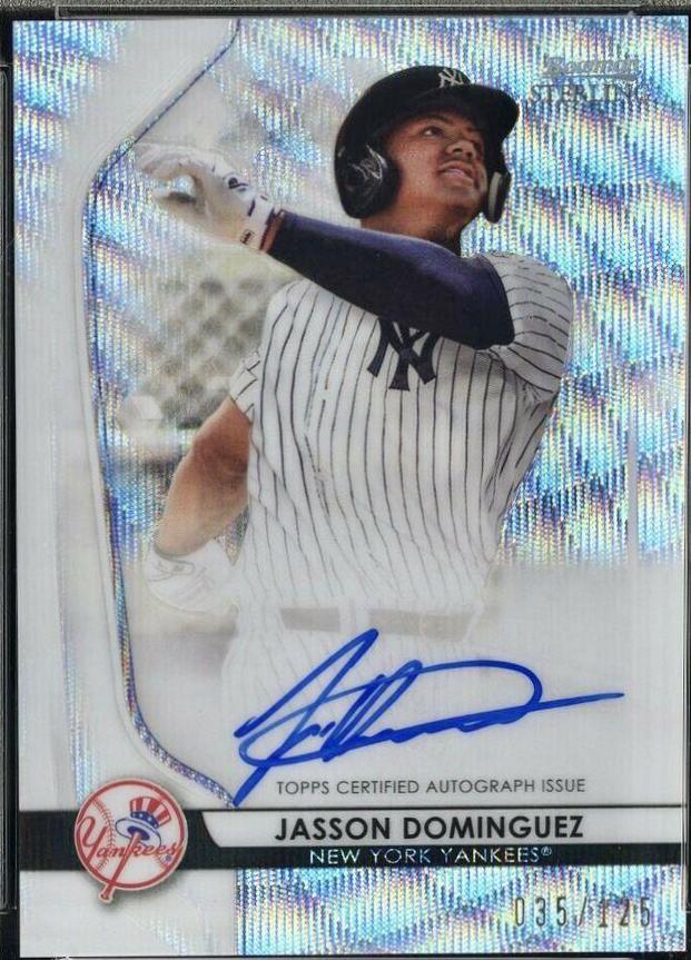 Jasson Dominguez [Wave Refractor] #JD