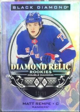 Matt Rempe #BDR-MR 2024 Upper Deck Black Diamond Hockey