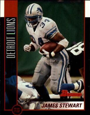James Stewart #8 Football Cards 2002 Bowman