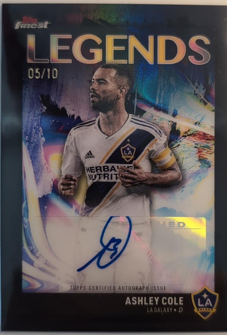 Ashley Cole [Black Refractor] #FLA-AC