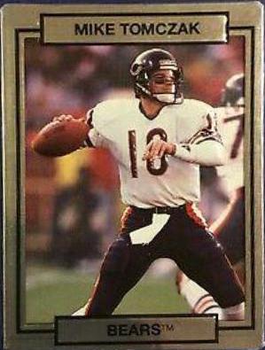 Mike Tomczak #30 Football Cards 1990 Action Packed