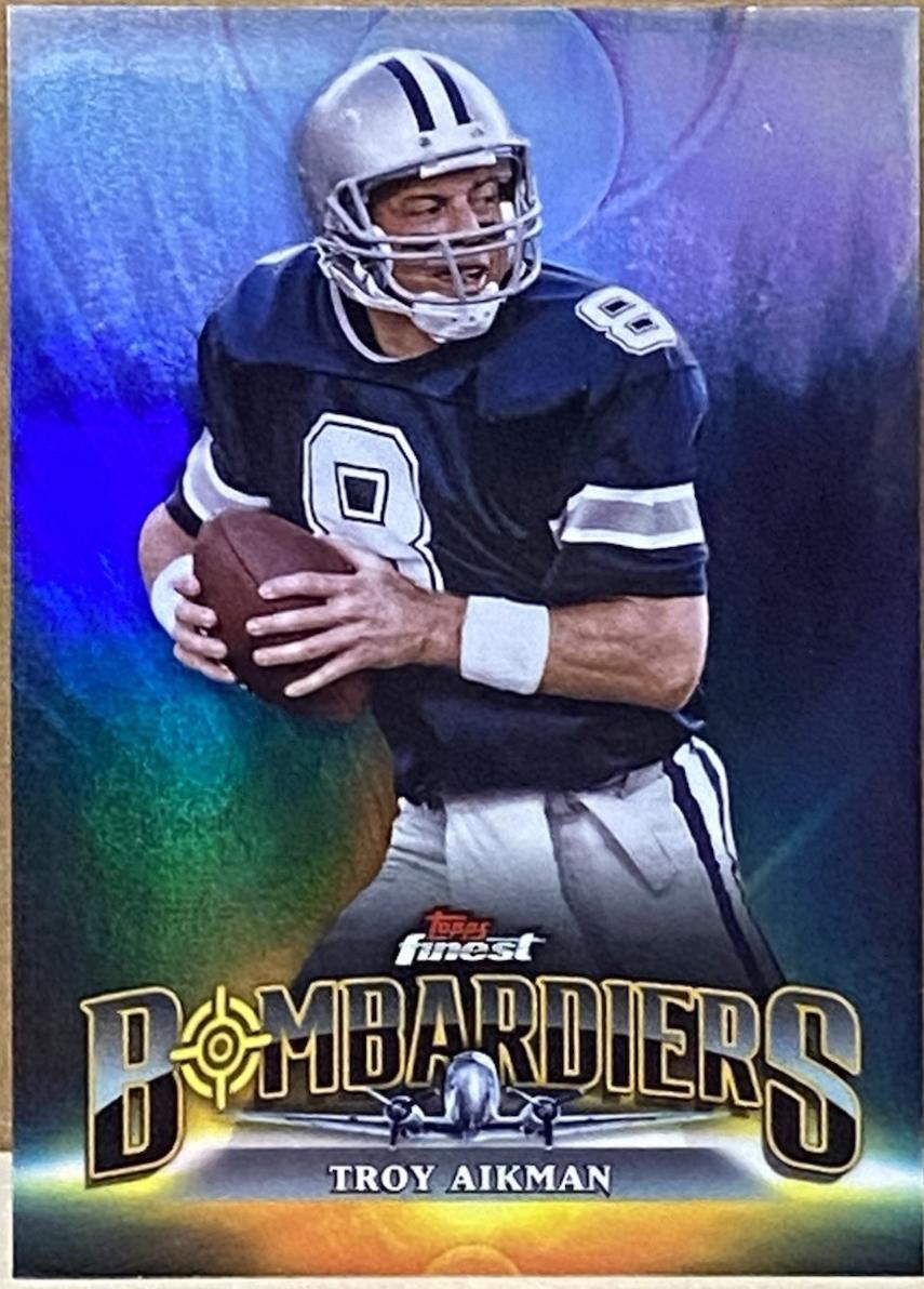 Troy Aikman #BB-12 Football Cards 2024 Topps Finest Bombadiers