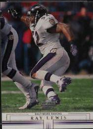 Ray Lewis #14 Football Cards 2001 Upper Deck