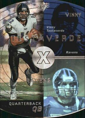 Vinny Testaverde #3 Football Cards 1998 SPx
