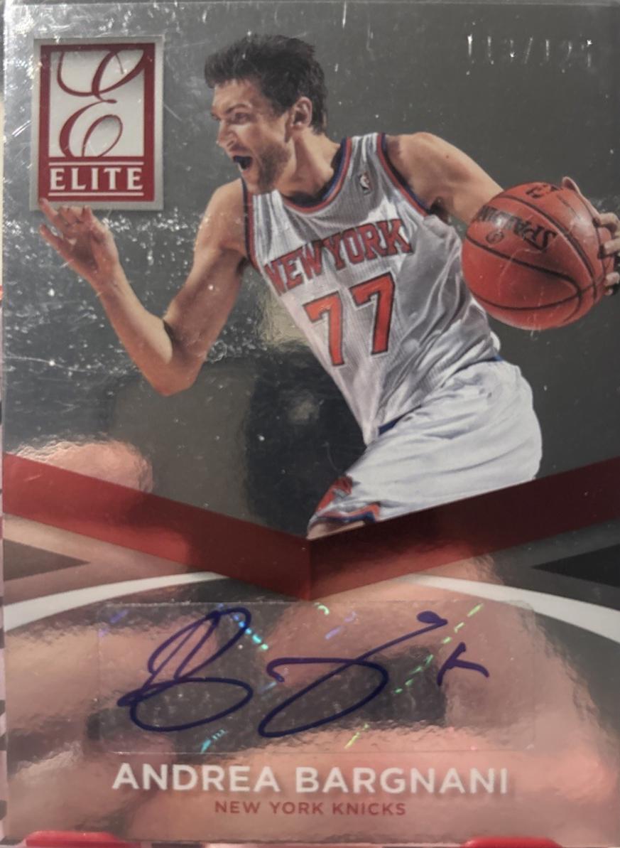 Andrea Bargnani #69 2014 Panini Donruss Status Signature Basketball